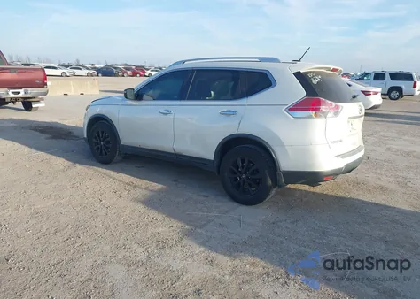 2016 Nissan Rogue Sv из США, поврежденный, VIN KNMAT2MT5GP632103